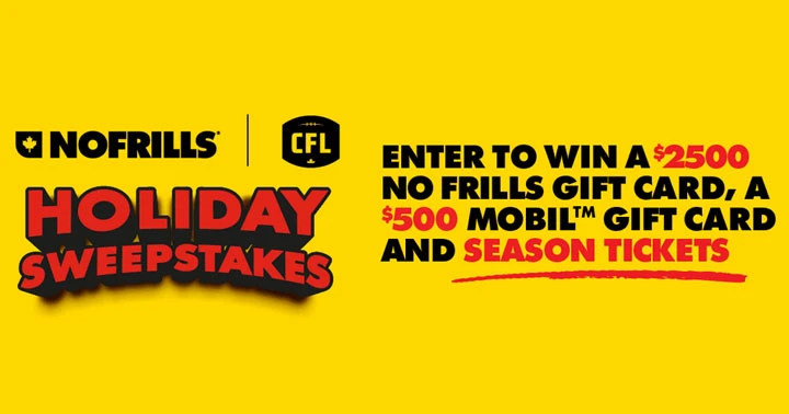 CFL - No Frills Holiday Contest