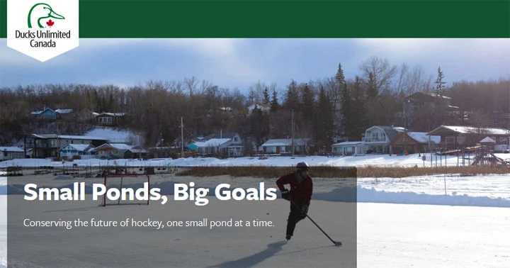 Ducks Unlimited Canada - Small Ponds, Big Goals Contest